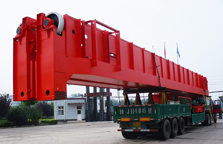 Precise Delivery, Heavy Load Bearing: Our 75/20-ton Hook Double Girder Crane (19-meter Span) Successfully Shipped