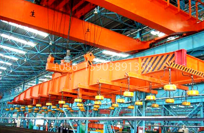 Under Rotating Suspended Beam Bridge Crane