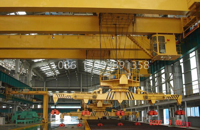 Under Rotating Suspended Beam Bridge Crane