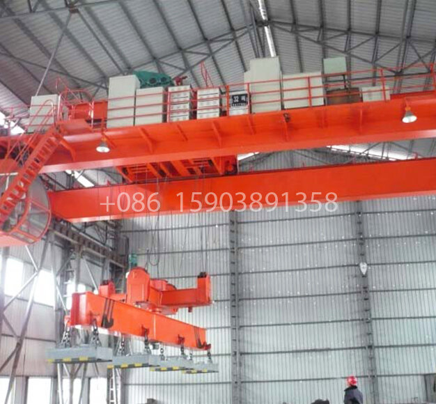 Under Rotating Suspended Beam Bridge Crane